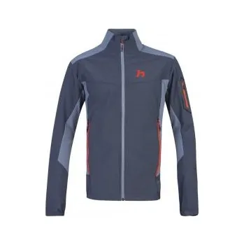 Pánská softshellová bunda Hannah SEUMAS II india ink/stormy weather XXL; Modrá bunda + DÁREK DLE VÝBĚRU!