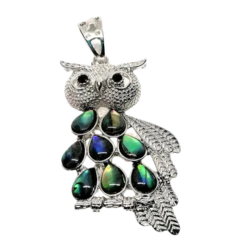 Přívěsek Přívěsek sovička z Paua mušle menší