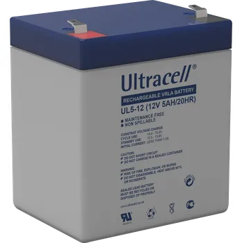 Trakční baterie AGM ULTRACELL UL 12V 5AH "gelová" baterie