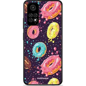 Pouzdro na mobilní telefon Lesklý kryt Mobiwear Glossy - Xiaomi Redmi Note 11S - G046G - Donutky (Prémiové lesklé pouzdro, obal, kryt Mobiwear Glossy na mobil Xiaomi Redmi Note 11S - G046G - Donutky, materiál Plast + TPU silikon - krytí po všech stranách, neošoupatelný potisk, tenk