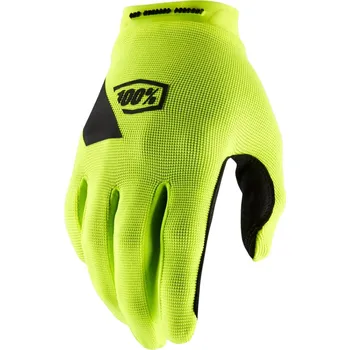 Moto rukavice 100% Ridecamp Glove Fluo Yellow XL
