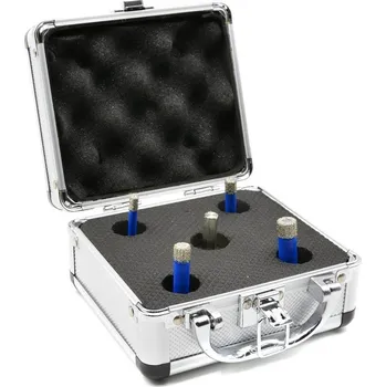 Příslušenství k vrtačce GEKO G65103 Korunkový vrták diamantový, sada 5ks, 6-12mm