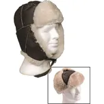 MILTEC Beranice zimní ušanka z ovčí kůže B3 USAF hnědá Velikost: S (55-56)