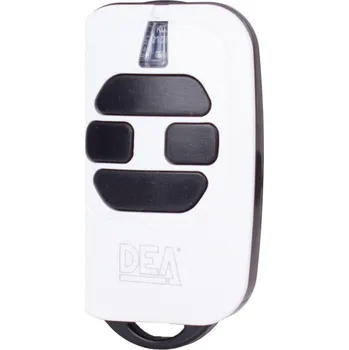 Dálkový ovladač vrat DEA GTI4 4-kanálové bílé dálkové ovládání (672645)