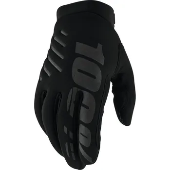 Moto rukavice 100% Brisker Youth Glove Black L