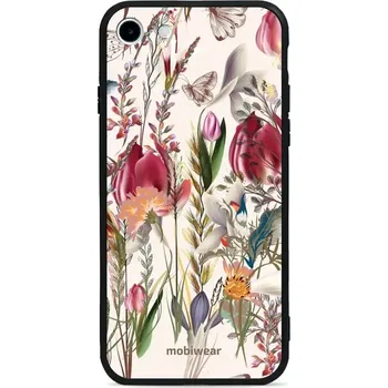 Pouzdro na mobilní telefon Lesklý kryt Mobiwear Glossy - Apple iPhone SE 2020 - G031G - Rozkvetlá louka (Prémiové lesklé pouzdro, obal, kryt Mobiwear Glossy na mobil Apple iPhone SE 2020 - G031G - Rozkvetlá louka, materiál Plast + TPU silikon - krytí po všech stranách, neošoupateln