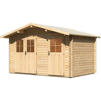 Zahradní domek LANIT PLAST Dřevěný domek KARIBU RADUR 0 (58395) natur LG1776