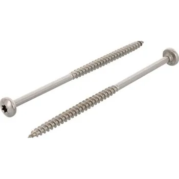 Šroub Nerezový vrut Art. 9045 A2 4,5X50/30 TX20