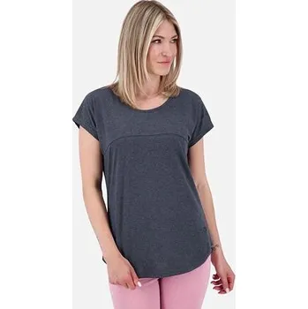 Tričko Alife and Kickin CLARETTAAK A Marine Melange velikost M