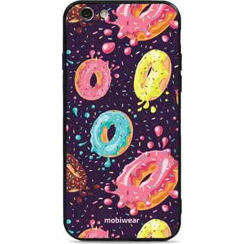 Pouzdro na mobilní telefon Lesklý kryt Mobiwear Glossy - Apple iPhone 6s - G046G - Donutky (Prémiové lesklé pouzdro, obal, kryt Mobiwear Glossy na mobil Apple iPhone 6s - G046G - Donutky, materiál Plast + TPU silikon - krytí po všech stranách, neošoupatelný potisk, tenké provedení,