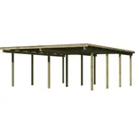 Dvojitý carport KARIBU ECO 2A 62041 LG1880