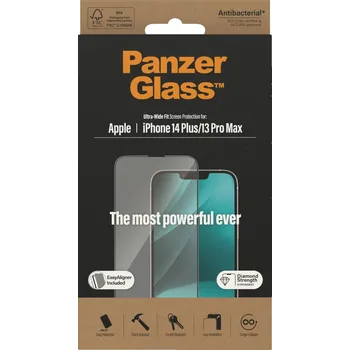 Ochranné sklo PanzerGlass Apple iPhone 13 Pro Max/14 Plus s instalačním rámečkem