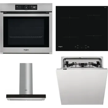 Set domácích spotřebičů WHIRLPOOL AKZ9 9480 IX + WHIRLPOOL WS Q2760 BF + WHIRLPOOL WHBS 62F LT K + WHIRLPOOL WIC 3C33 PFE