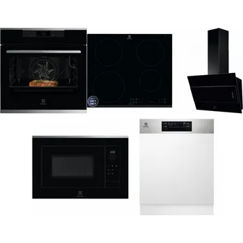 Set domácích spotřebičů ELECTROLUX KOEBP39X + ELECTROLUX LIR60433B + ELECTROLUX LFV316K + ELECTROLUX LMS4253TMX + ELECTROLUX EEM48300IX