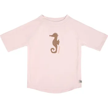 Dívčí tričko LÄSSIG Short Sleeve Rashguard Seahorse light pink Velikost: 98