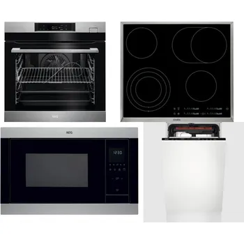 Set domácích spotřebičů AEG BSK782380M + AEG Mastery DirectTouch HK654070XB + AEG Mastery MSB2547D-M + AEG Mastery MaxiFlex FSE73507P