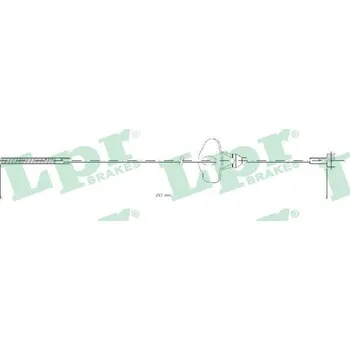 Lanko parkovací brzdy Tažné lanko, parkovací brzda, , 2T142853AA, 5041276, LPR, C1691B