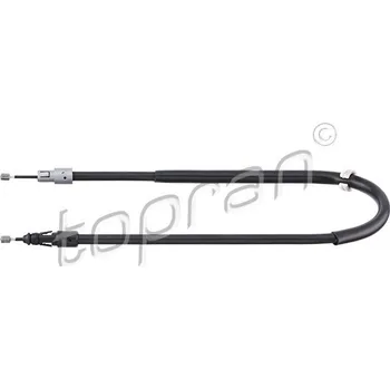 Lanko parkovací brzdy Tažné lanko, parkovací brzda, , 1644200385, 1644202385, A1644200385, A1644202385, TOPRAN, 408 399