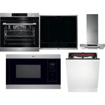 Set domácích spotřebičů AEG BSK792380M + AEG Mastery DoubleBridge IKE64450XB + AEG Mastery DBB5660HM + AEG Mastery MSB2547D-M + AEG Mastery MaxiFlex FSB53927Z
