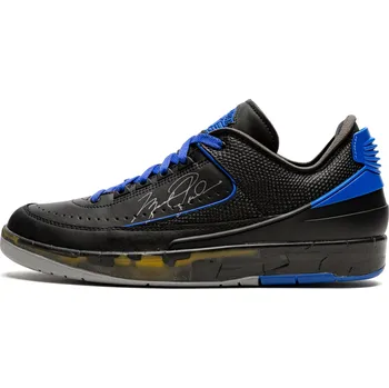 Pánská móda Air Jordan Jordan 2 Low Off-White "Black Blue" Velikost: 42.5