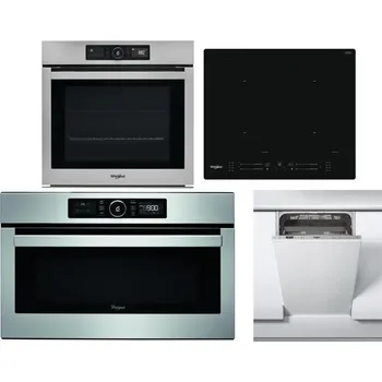 Set domácích spotřebičů WHIRLPOOL AKZ9 9480 IX + WHIRLPOOL WL S7260 NE + WHIRLPOOL ABSOLUTE AMW 730 IX + WHIRLPOOL WSIC 3M27 C