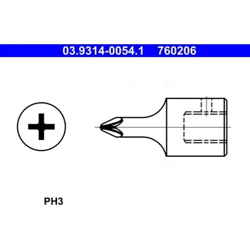 Sada nástrček, , ATE, 03.9314-0054.1