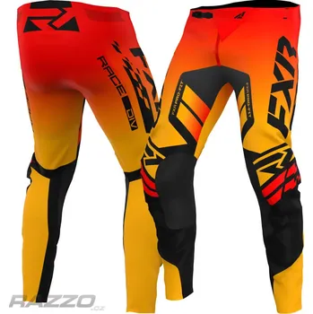Moto kalhoty MX kalhoty FXR Revo Comp MX Pant Tequila Sunrise 2023 36