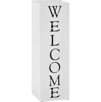 Stojan na deštník Stojan na deštníky Welcome bílý