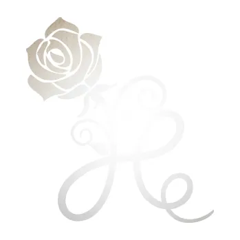 Samolepící dekorace SAMOLEPKA Květina dekor 036 levá růže (82 - odrazková reflexní bílá) NA AUTO, NÁLEPKA, FÓLIE, POLEP, TUNING, VLASTNÍ TEXT, TISK, AUTOSAMOLEPKY.cz, POLEPY, OBRÁZEK, LOGO, SAMOLEPKY