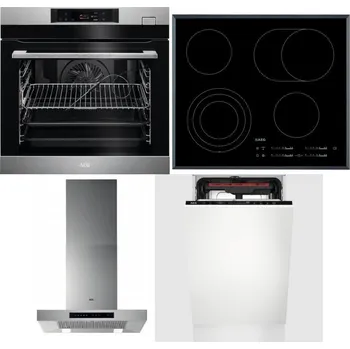 Set domácích spotřebičů AEG BSK782380M + AEG Mastery DirectTouch HK654070FB + AEG Mastery DBB5660HM + AEG Mastery MaxiFlex FSE73507P