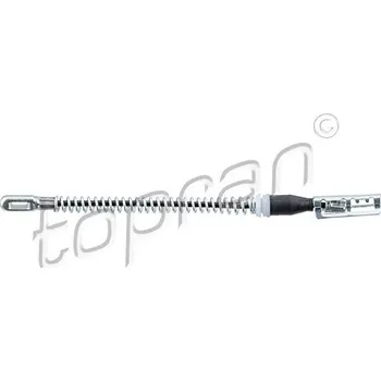 Brzdový systém Tažné lanko, parkovací brzda, , 0522005, 0522654, 09127527, 18045189, 522005, 522654, TOPRAN, 207 189