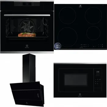 Set domácích spotřebičů ELECTROLUX KOEBP39X + ELECTROLUX LIR60433B + ELECTROLUX LFV316K + ELECTROLUX LMS4253TMX