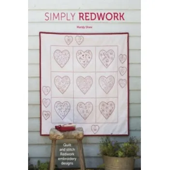 Umění Simply Redwork – Mandy Shaw (EN)