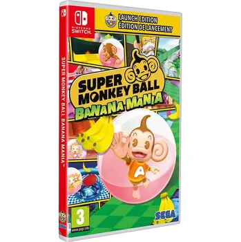Hra pro Nintendo Super Monkey Ball Banana Mania Launch Edition (Switch) - 5055277044627