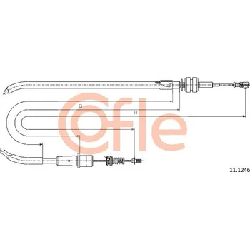Auto-moto Lanko plynu, , 847168, 90530808, COFLE, 11.1246