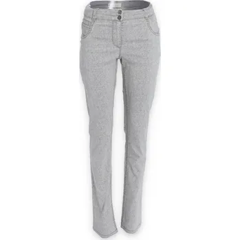 Dámské kalhoty Kalhoty dámské Abgs 3974 barva: béžová, velikost: 48