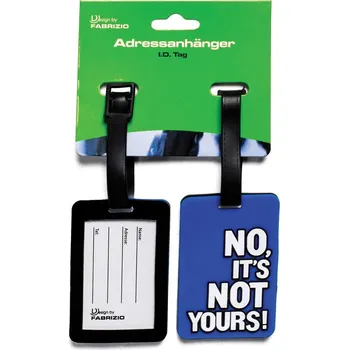 Příslušenství k zavazadlu Jmenovky 2ks na zavadlo Worldpack 10119 BLUE