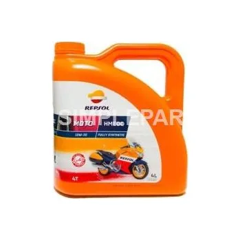 Motorový olej Motorový olej Repsol Moto Racing HMEOC 4T 10W-30, 4L, , REPSOL, REP 4T 10W-30 RHM 4