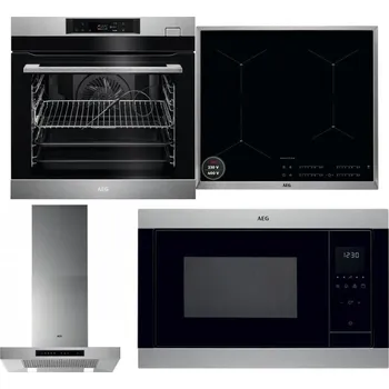 Set domácích spotřebičů AEG BSK782380M + AEG Mastery SenseBoil IAE64413XB + AEG Mastery DBB5660HM + AEG Mastery MSB2547D-M