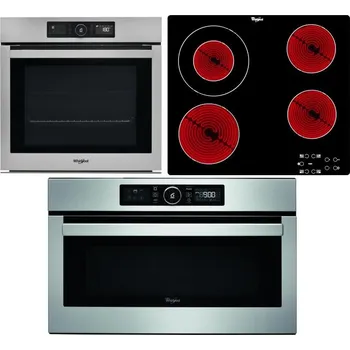 Set domácích spotřebičů WHIRLPOOL AKZ9 9480 IX + WHIRLPOOL AKT 8130/NE + WHIRLPOOL ABSOLUTE AMW 730 IX