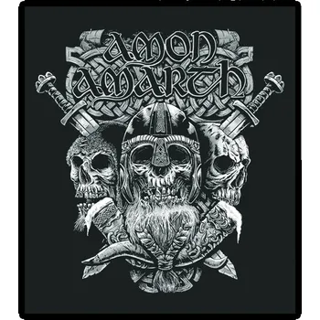 Nášivka nášivka na záda, zádovka Amon Amarth - Warrior Skull