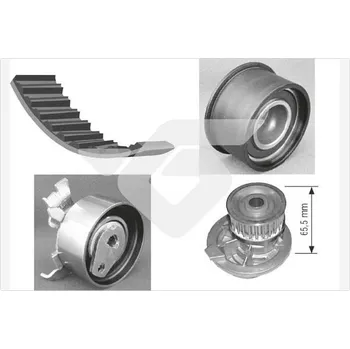 Rozvod motoru Vodni pumpa + sada ozubeneho remene, , HUTCHINSON, KH 96WP20