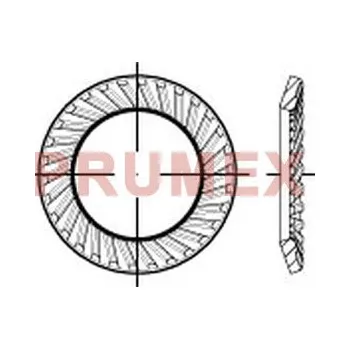 Matice Pojistná podložka SCHNORR typ VS M5 / 5,3