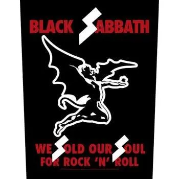Nášivka Merch Black Sabbath: Zádová Nášivka We Sold Our Souls 2019