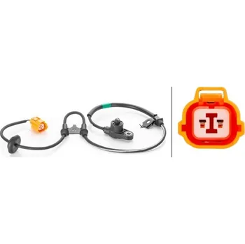 ABS Snímač, počet otáček kol, , 57455S9VA01, 57455S9VA03, HELLA, 6PU 230 040-911