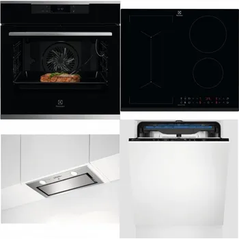 Set domácích spotřebičů ELECTROLUX KOEBP39X + ELECTROLUX LIV63431BK + ELECTROLUX LFG716X + ELECTROLUX EES48200L