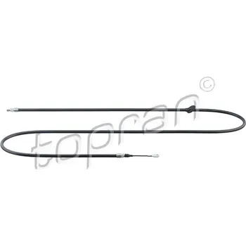 Brzdový systém Tažné lanko, parkovací brzda, , 2024202985, A2024202985, TOPRAN, 401 277