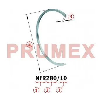 FAG FRM 72/3 polohovací kroužek