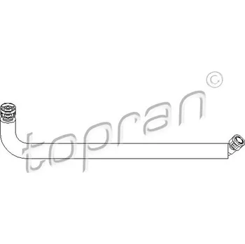 Auto-moto Hadička, odvzdušnění víka hlavy válce, , 11617504536, TOPRAN, 501 418