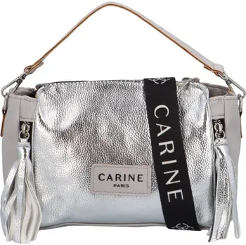 Stříbrná crossbody kabelka s třásněmi Viola